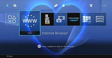 How to Get the Internet Browser on the PS4 Console