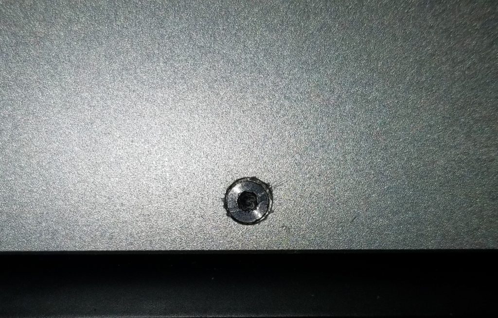 MacBook SSD screw is stripped
