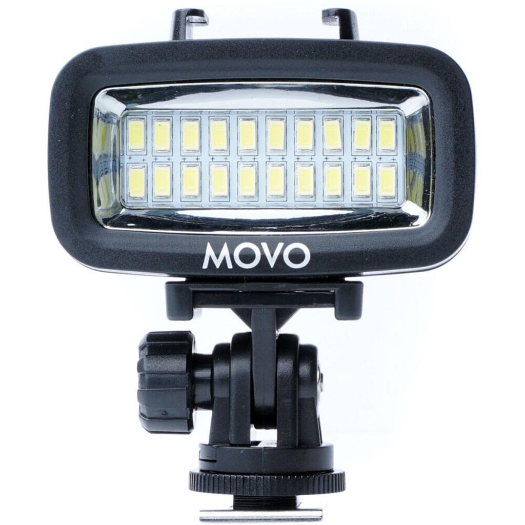 movo action camera flashlight