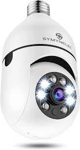 SYMYNELEC Light Bulb Security Camera 2K