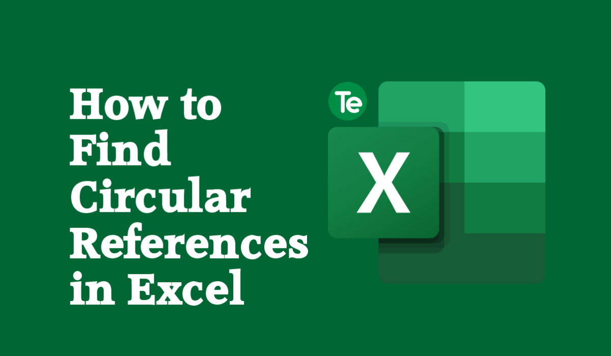 How to find circular references in excel