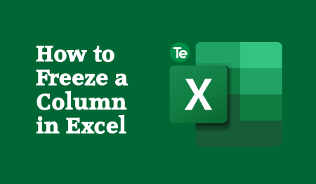 How to Freeze a Column in Excel