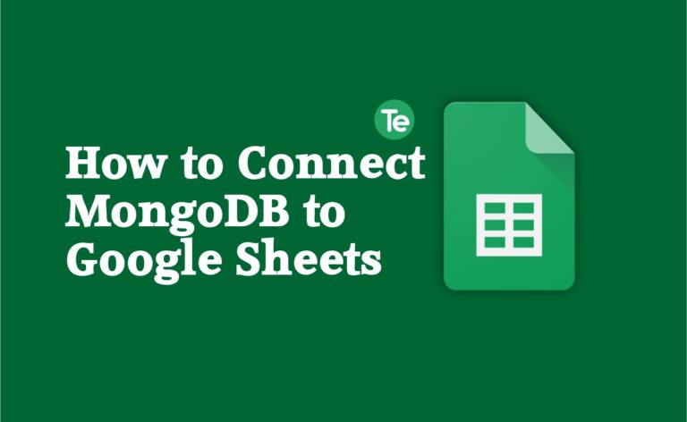 How To Connect  MongoDB To Google Sheets via Google Apps Atlas Database
