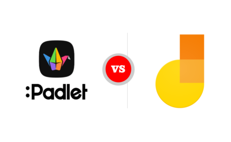 Padlet Logo and Jamboard Logo
