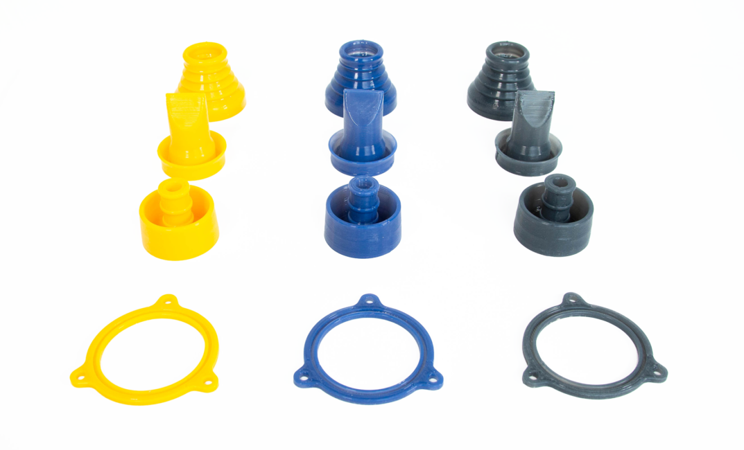 Lynxter 3Dprinter Silicone 3DPrintng seals joint usecase colors
