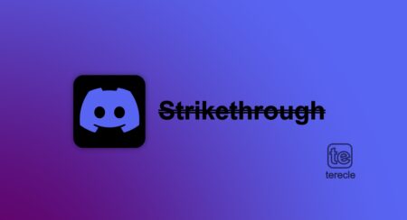 a purple gradient background image with Discord logo and a strikethrough word