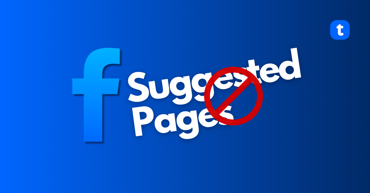 How to get rid of Suggested Pages on Facebook