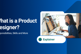 A featured image for what is a product designer