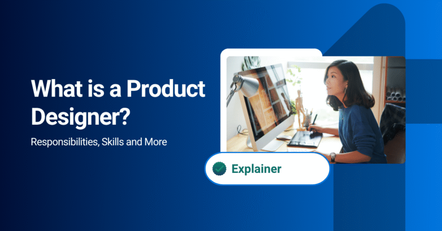 A featured image for what is a product designer