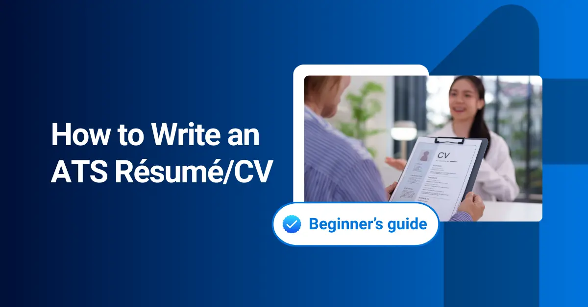 How to Write an ATS Résumé/CV How to Write an ATS ResumeCV